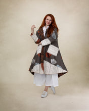 Load image into Gallery viewer, REVERSEIT EARTH AND ECHO COAT | COTTON MUDCLOTH - CAPPUCINO