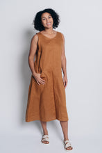 Load image into Gallery viewer, ALL DAY SHIFT DRESS | GOLD - PUMPKIN