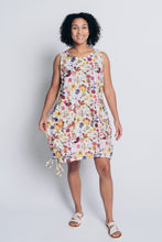 Load image into Gallery viewer, PLAYFUL CELESTE DRESS | LINEN - GARDEN PRINT