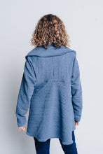 Load image into Gallery viewer, SIGNATURE MULTI-WAY CIRCLE CARDIGAN | OEKO-TEX - BLUE