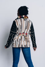 Load image into Gallery viewer, JUSTIFY JACKET HOODIE | COTTON MUDCLOTH - TRADITIONAL