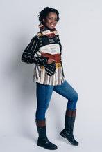 Load image into Gallery viewer, JUSTIFY JACKET HOODIE | COTTON MUDCLOTH - TRADITIONAL