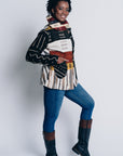 JUSTIFY JACKET HOODIE | COTTON MUDCLOTH - TRADITIONAL