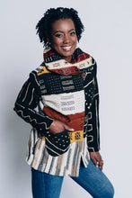 Load image into Gallery viewer, JUSTIFY JACKET HOODIE | COTTON MUDCLOTH - TRADITIONAL