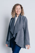 Load image into Gallery viewer, SIGNATURE MULTI-WAY CIRCLE CARDIGAN | OEKO-TEX CERTIFIED - GREY
