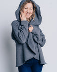 SIGNATURE MULTI-WAY CIRCLE CARDIGAN | OEKO-TEX CERTIFIED - GREY