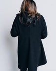 SIGNATURE MULTI-WAY CIRCLE CARDIGAN | OEKO-TEX CERTIFIED - BLACK