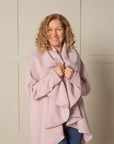 MULTI-WAY CIRCLE CARDIGAN, OEKO-TEX Certified Fabric in baby pink