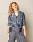 DAY TO NIGHT BOLERO JACKET | ORGANIC DENIM - BLUES