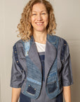 DAY TO NIGHT BOLERO JACKET | ORGANIC DENIM - BLUES