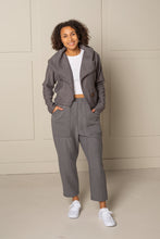 Load image into Gallery viewer, JUSTIFY JACKET HOODIE | OEKO-TEX CERTIFIED - GREY
