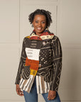 JUSTIFY JACKET HOODIE | COTTON MUDCLOTH - TRADITIONAL