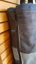 Load image into Gallery viewer, recycled denim bag