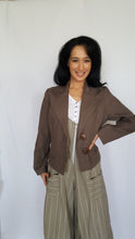 Load image into Gallery viewer, hip length jacket in cinnamon on model
