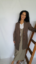 Load image into Gallery viewer, LINEN SUCCESS COAT-CINNAMON