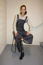 Load image into Gallery viewer, denim jumper on model