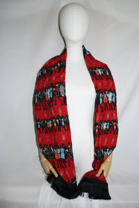 NOT JUST ANY SCARF- RED