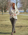 Creme circle jacket