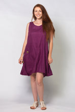 Load image into Gallery viewer, magenta above the knee dress
