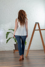 Load image into Gallery viewer, INVESTED VEST | NATURAL LINEN - WHITE
