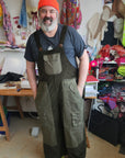URBAN REWORK OVERALLS | WASHED CORDUROY - CEDAR GREEN