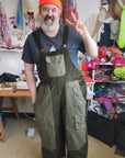 URBAN REWORK OVERALLS | WASHED CORDUROY - CEDAR GREEN