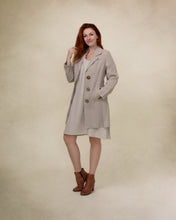 Load image into Gallery viewer, ENDLESS SUCCESS TAILORED COAT | LINEN - CINNAMON
