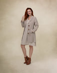 ENDLESS SUCCESS TAILORED COAT | LINEN - CINNAMON