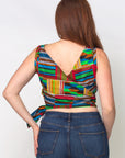 WONDER WRAP TOP | COTTON - AFRIQUE COLORS