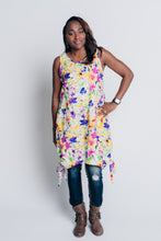 Load image into Gallery viewer, PLAYFUL CELESTE DRESS | LINEN/COTTON - MULTI COLOR
