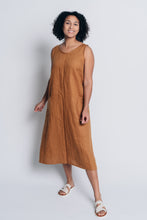 Load image into Gallery viewer, ALL DAY SHIFT DRESS | GOLD - PUMPKIN
