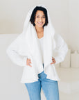 SIGNATURE MULTI-WAY CIRCLE CARDIGAN | OEKO-TEX CERTIFIED - WHITE
