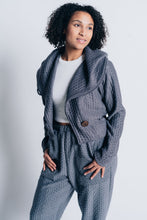Load image into Gallery viewer, JUSTIFY JACKET HOODIE | OEKO-TEX CERTIFIED - GREY

