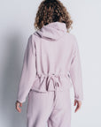 JUSTIFY JACKET HOODIE | OEKO-TEX CERTIFIED - BABY PINK