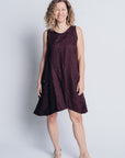 ESSENTIAL JENNA DRESS | LINEN - COFFEE