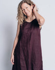 ESSENTIAL JENNA DRESS | LINEN - COFFEE