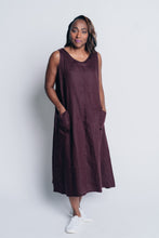 Load image into Gallery viewer, ALL DAY SHIFT DRESS | LINEN - CINNAMON
