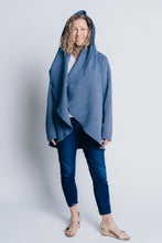 Load image into Gallery viewer, SIGNATURE MULTI-WAY CIRCLE CARDIGAN | OEKO-TEX - BLUE
