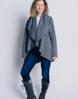 SIGNATURE MULTI-WAY CIRCLE CARDIGAN | OEKO-TEX CERTIFIED - GREY