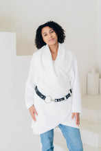 Load image into Gallery viewer, ADJUSTABLE BELT |LEATHER AND ELASTIC -  JET BLACK
