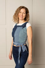 Load image into Gallery viewer, WONDER WRAP TOP | DENIM - BLUES
