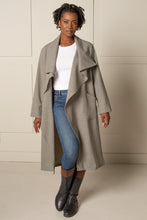 Load image into Gallery viewer, 3-WAY FREEDOM DRAPE COAT | LINEN - TAUPE
