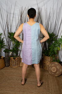Patchwork Sheath from behind