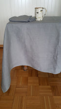 Load image into Gallery viewer, sage linen tablecloth
