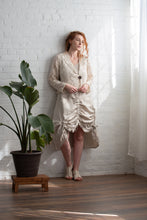 Load image into Gallery viewer, UPCYCLED LACE CARDIGAN | COTTON - CREME
