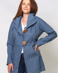denim jacket on model